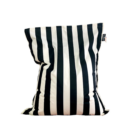XXL Black White Fat Stripe Aquabag