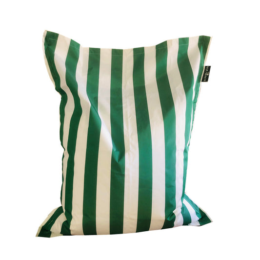 Green White Fat Stripe Aquabag
